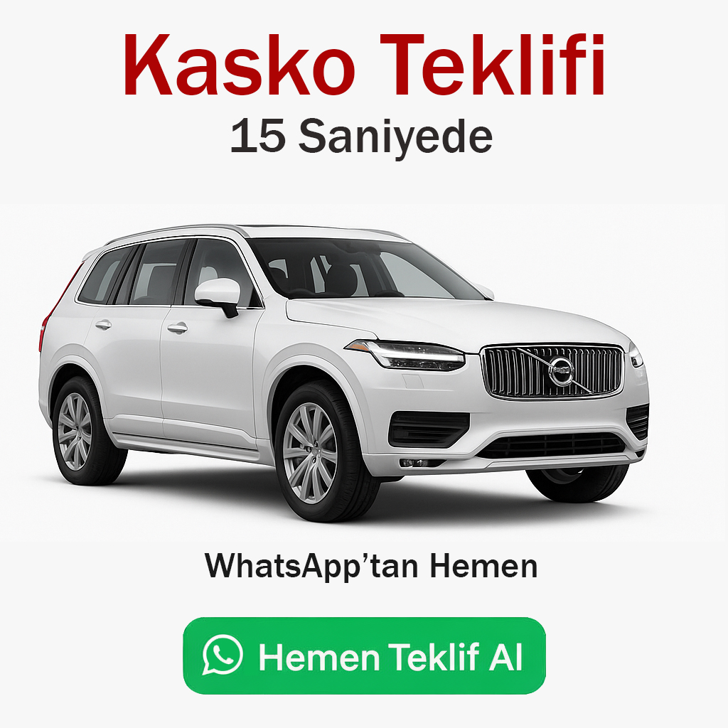 Kasko Sigortası WhatsApp Teklifi